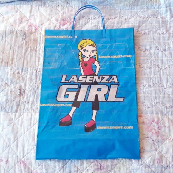 Vintage Y2K LASENZA GIRL Shopping Bag - Picture 1 of 6